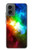 S2312 Colorful Rainbow Space Galaxy Hülle Schutzhülle Taschen für Motorola Moto G 5G (2024)