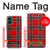 S2374 Tartan Red Pattern Hülle Schutzhülle Taschen für Motorola Moto G 5G (2024)