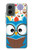 S2521 Cute Nerd Owl Cartoon Hülle Schutzhülle Taschen für Motorola Moto G 5G (2024)