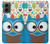 S2521 Cute Nerd Owl Cartoon Hülle Schutzhülle Taschen für Motorola Moto G 5G (2024)