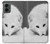 S2569 White Arctic Fox Hülle Schutzhülle Taschen für Motorola Moto G 5G (2024)