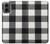 S2842 Black and White Buffalo Check Pattern Hülle Schutzhülle Taschen für Motorola Moto G 5G (2024)