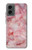 S2843 Pink Marble Texture Hülle Schutzhülle Taschen für Motorola Moto G 5G (2024)