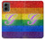 S2899 Rainbow LGBT Gay Pride Flag Hülle Schutzhülle Taschen für Motorola Moto G 5G (2024)