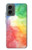 S2945 Colorful Watercolor Hülle Schutzhülle Taschen für Motorola Moto G 5G (2024)