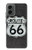 S3207 Route 66 Sign Hülle Schutzhülle Taschen für Motorola Moto G 5G (2024)