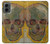 S3359 Vincent Van Gogh Skull Hülle Schutzhülle Taschen für Motorola Moto G 5G (2024)