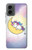 S3485 Cute Unicorn Sleep Hülle Schutzhülle Taschen für Motorola Moto G 5G (2024)