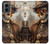 S3949 Steampunk Skull Smoking Hülle Schutzhülle Taschen für Motorola Moto G 5G (2024)