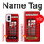 S0058 British Red Telephone Box Hülle Schutzhülle Taschen für Motorola Moto G Power 5G (2024)