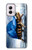 S0084 Turtle in the Rain Hülle Schutzhülle Taschen für Motorola Moto G Power 5G (2024)