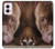 S0519 PitBull Face Hülle Schutzhülle Taschen für Motorola Moto G Power 5G (2024)