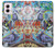 S0588 Wall Graffiti Hülle Schutzhülle Taschen für Motorola Moto G Power 5G (2024)