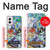 S0588 Wall Graffiti Hülle Schutzhülle Taschen für Motorola Moto G Power 5G (2024)
