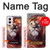 S0691 Leo Paint Hülle Schutzhülle Taschen für Motorola Moto G Power 5G (2024)