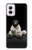 S0878 Black Bear Hülle Schutzhülle Taschen für Motorola Moto G Power 5G (2024)