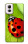 S0892 Ladybug Hülle Schutzhülle Taschen für Motorola Moto G Power 5G (2024)