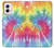 S1697 Tie Dye Colorful Graphic Printed Hülle Schutzhülle Taschen für Motorola Moto G Power 5G (2024)