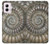 S1788 Ammonite Fossil Hülle Schutzhülle Taschen für Motorola Moto G Power 5G (2024)