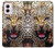 S1932 Blue Eyed Leopard Hülle Schutzhülle Taschen für Motorola Moto G Power 5G (2024)