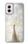 S1980 White Peacock Hülle Schutzhülle Taschen für Motorola Moto G Power 5G (2024)