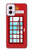 S2059 England British Telephone Box Minimalist Hülle Schutzhülle Taschen für Motorola Moto G Power 5G (2024)