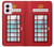 S2059 England British Telephone Box Minimalist Hülle Schutzhülle Taschen für Motorola Moto G Power 5G (2024)