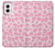 S2213 Pink Leopard Pattern Hülle Schutzhülle Taschen für Motorola Moto G Power 5G (2024)