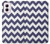S2345 Navy Blue Shavron Zig Zag Pattern Hülle Schutzhülle Taschen für Motorola Moto G Power 5G (2024)