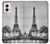 S2350 Old Paris Eiffel Tower Hülle Schutzhülle Taschen für Motorola Moto G Power 5G (2024)