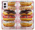 S2431 Fancy Sweet Donuts Hülle Schutzhülle Taschen für Motorola Moto G Power 5G (2024)