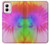 S2488 Tie Dye Color Hülle Schutzhülle Taschen für Motorola Moto G Power 5G (2024)