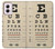 S2502 Eye Exam Chart Decorative Decoupage Poster Hülle Schutzhülle Taschen für Motorola Moto G Power 5G (2024)
