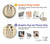S2502 Eye Exam Chart Decorative Decoupage Poster Hülle Schutzhülle Taschen für Motorola Moto G Power 5G (2024)