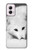 S2569 White Arctic Fox Hülle Schutzhülle Taschen für Motorola Moto G Power 5G (2024)