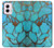 S2685 Aqua Turquoise Gemstone Graphic Printed Hülle Schutzhülle Taschen für Motorola Moto G Power 5G (2024)