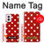 S2951 Red Polka Dots Hülle Schutzhülle Taschen für Motorola Moto G Power 5G (2024)