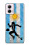 S2977 Argentina Football Soccer Hülle Schutzhülle Taschen für Motorola Moto G Power 5G (2024)