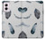 S3085 Feather Paint Pattern Hülle Schutzhülle Taschen für Motorola Moto G Power 5G (2024)