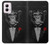 S3167 Funny Monkey God Father Hülle Schutzhülle Taschen für Motorola Moto G Power 5G (2024)