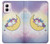 S3485 Cute Unicorn Sleep Hülle Schutzhülle Taschen für Motorola Moto G Power 5G (2024)