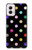 S3532 Colorful Polka Dot Hülle Schutzhülle Taschen für Motorola Moto G Power 5G (2024)