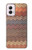 S3752 Zigzag Fabric Pattern Graphic Printed Hülle Schutzhülle Taschen für Motorola Moto G Power 5G (2024)