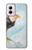S3843 Bald Eagle On Ice Hülle Schutzhülle Taschen für Motorola Moto G Power 5G (2024)
