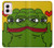 S3945 Pepe Love Middle Finger Hülle Schutzhülle Taschen für Motorola Moto G Power 5G (2024)