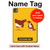 S1093 Rooster and Cat Joke Hülle Schutzhülle Taschen für iPad Pro 11 (2024)