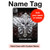 S1434 Skull Wing Tattoo Biker Hülle Schutzhülle Taschen für iPad Pro 11 (2024)