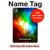 S2312 Colorful Rainbow Space Galaxy Hülle Schutzhülle Taschen für iPad Pro 11 (2024,2025)
