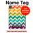 S2362 Rainbow Colorful Shavron Zig Zag Pattern Hülle Schutzhülle Taschen für iPad Pro 11 (2024,2025)