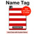 S2364 Red and White Striped Hülle Schutzhülle Taschen für iPad Pro 11 (2024,2025)